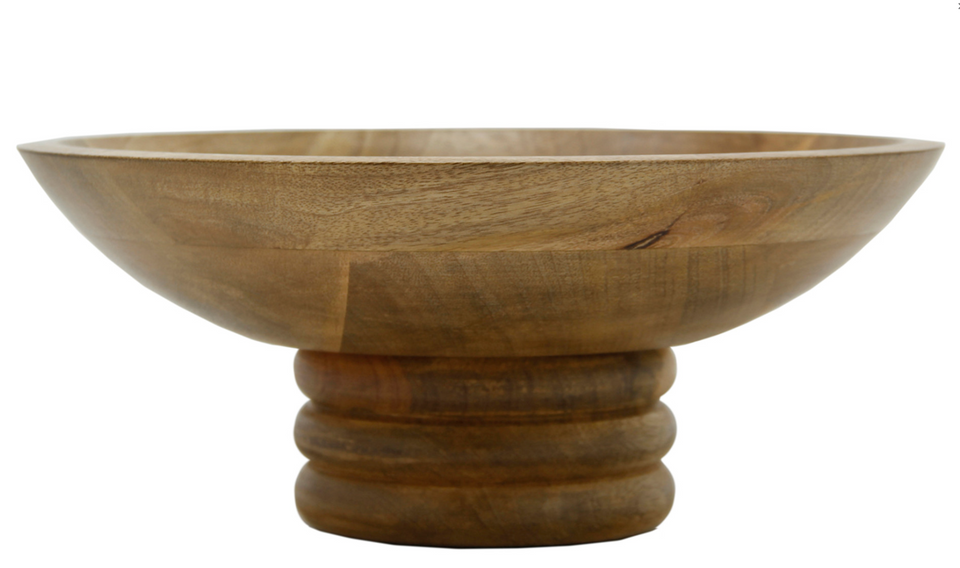 3 RING WOOD BOWL