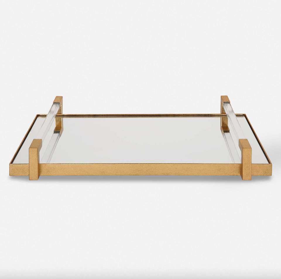 Gold Mirrored Tray
